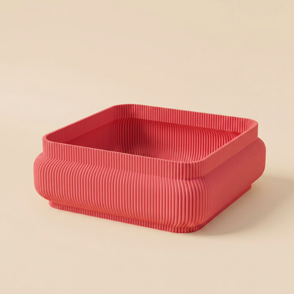 Lilo Plate — Strawberry Red