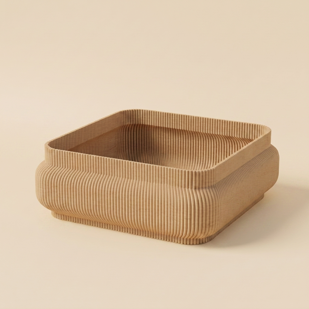Lilo Plate — Natural Wood