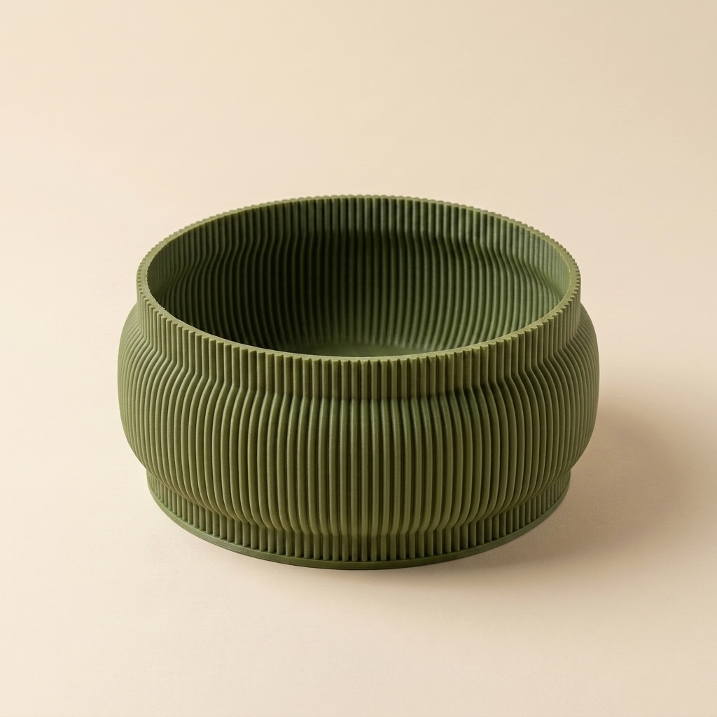 Capri Plate — Olive Green