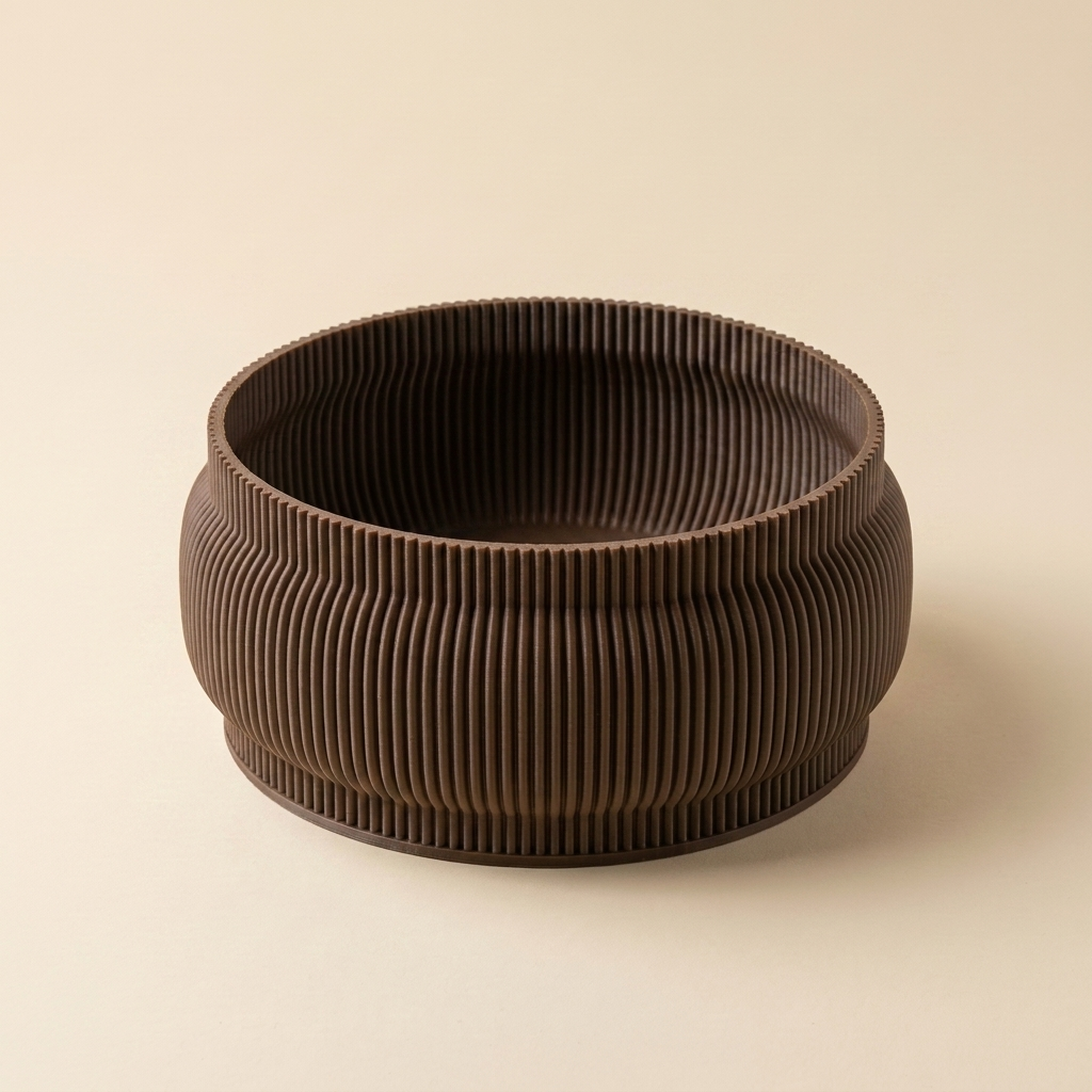 Capri Plate — Brown