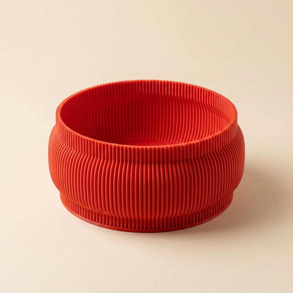 Capri Plate — Red
