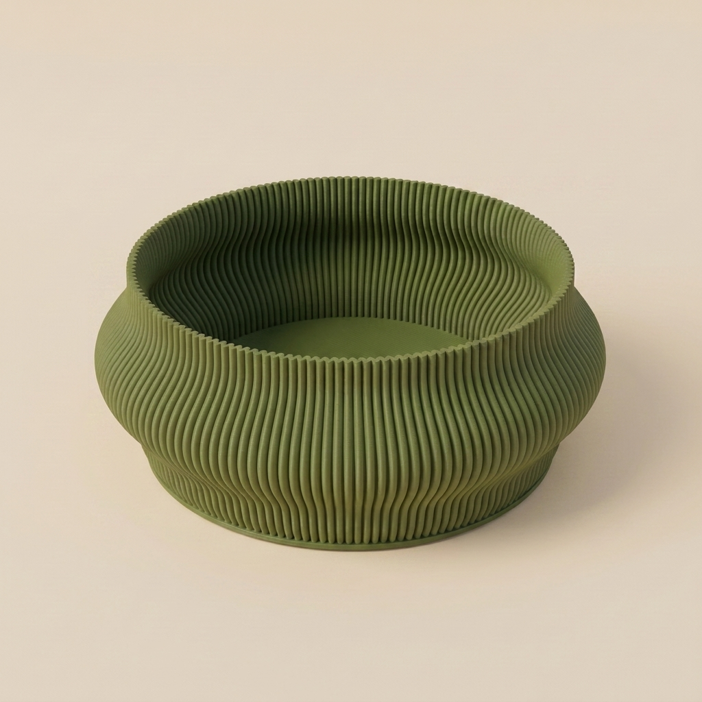 Isla Plate — Olive Green