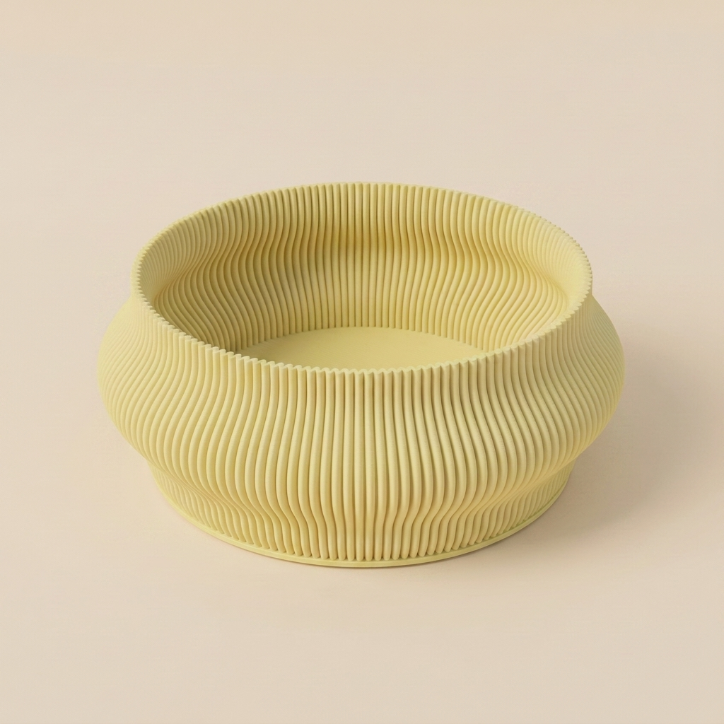 Isla Plate — Almond Yellow