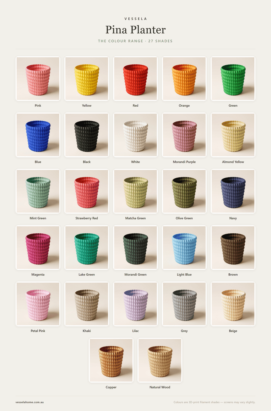 Pina Planter - Vessela