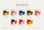 The Forma Trio — Nesting Planter Set (Set of 3) palette range